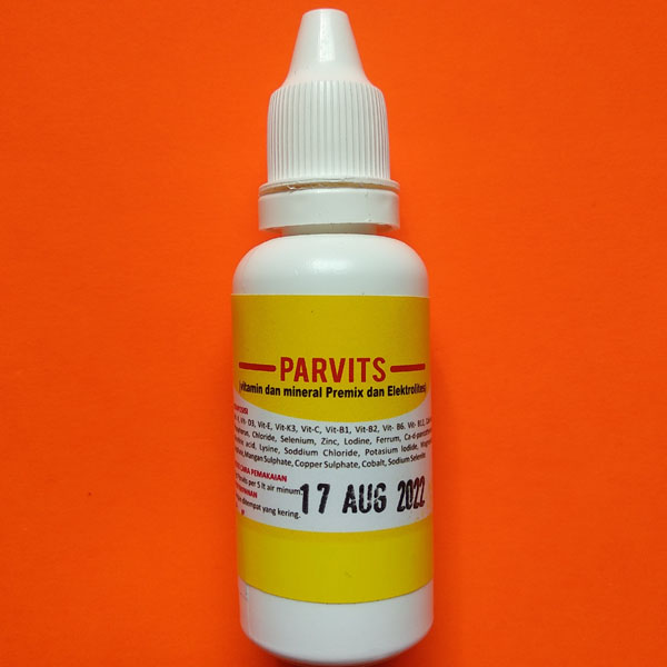 Parvits vitamin lengkap dengan mineral